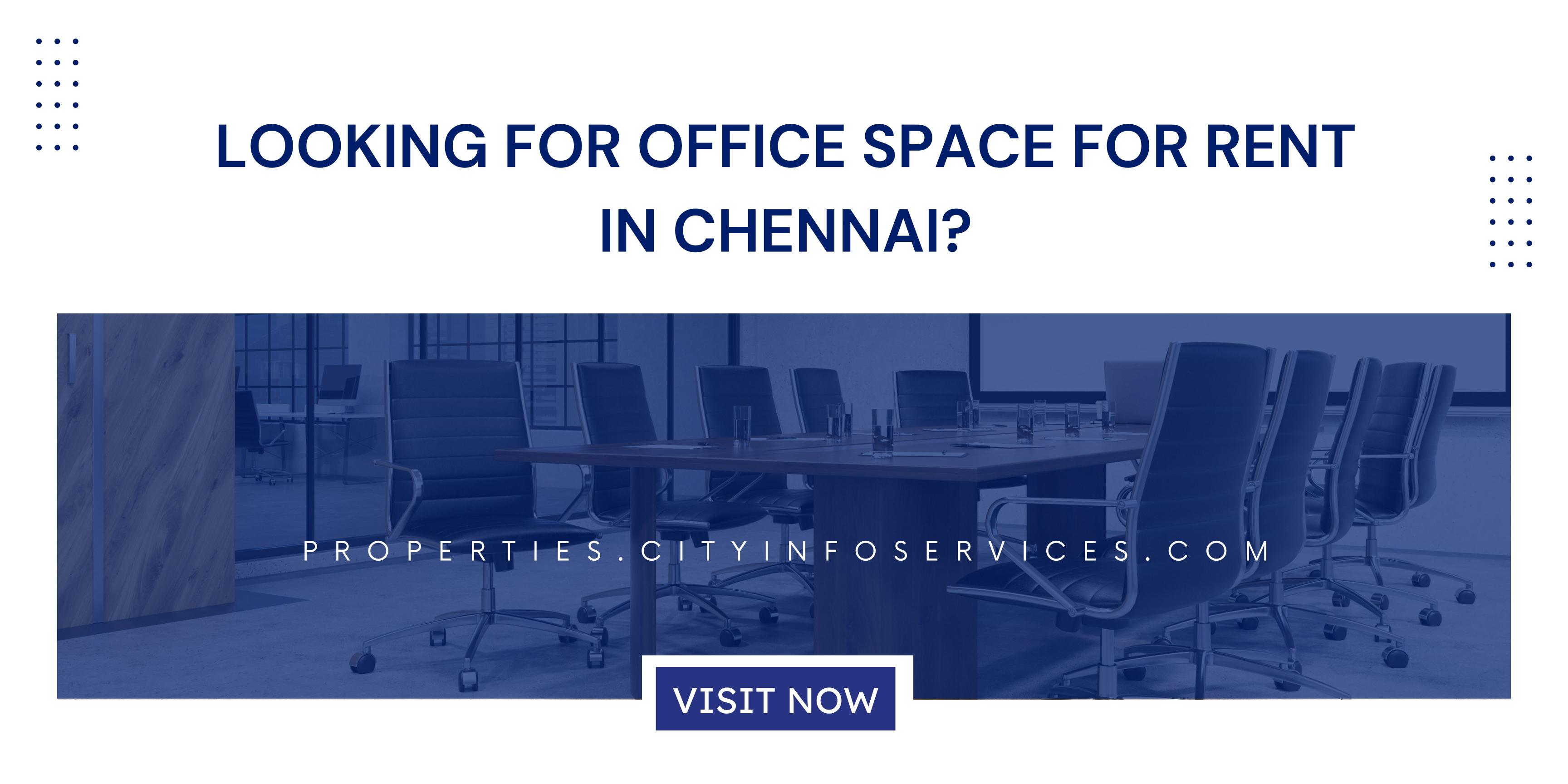 Office Space For Rent In Chennai